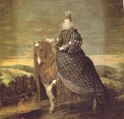 Diego Velazquez Portrait equestre de la reina Marguerite (df02) Spain oil painting artist